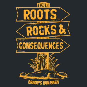 BRADY'S RUN 2023 - BLACK N' YELLOW Design